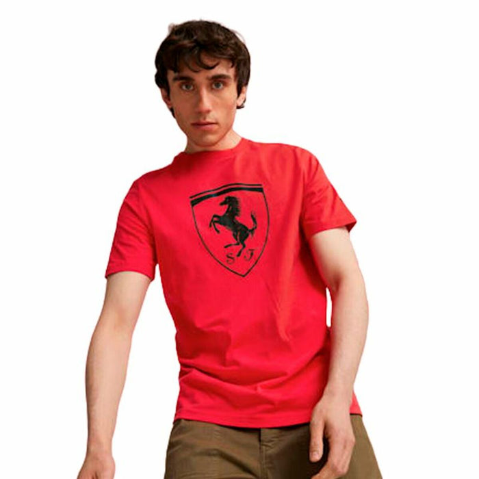 Tricou cu Mânecă Scurtă Bărbați Puma Ferrari Race Tonal B Roșu