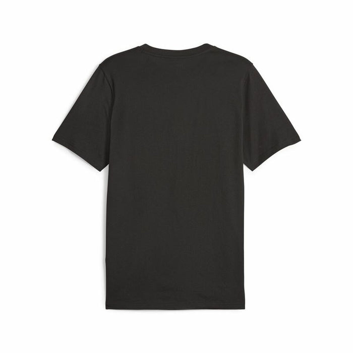Tricou cu Mânecă Scurtă Bărbați Puma Graphics Big Negru