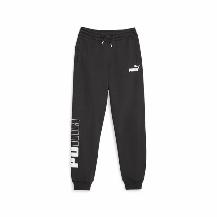 Pantalon de Trening pentru Copii Puma Power Colorblock Negru