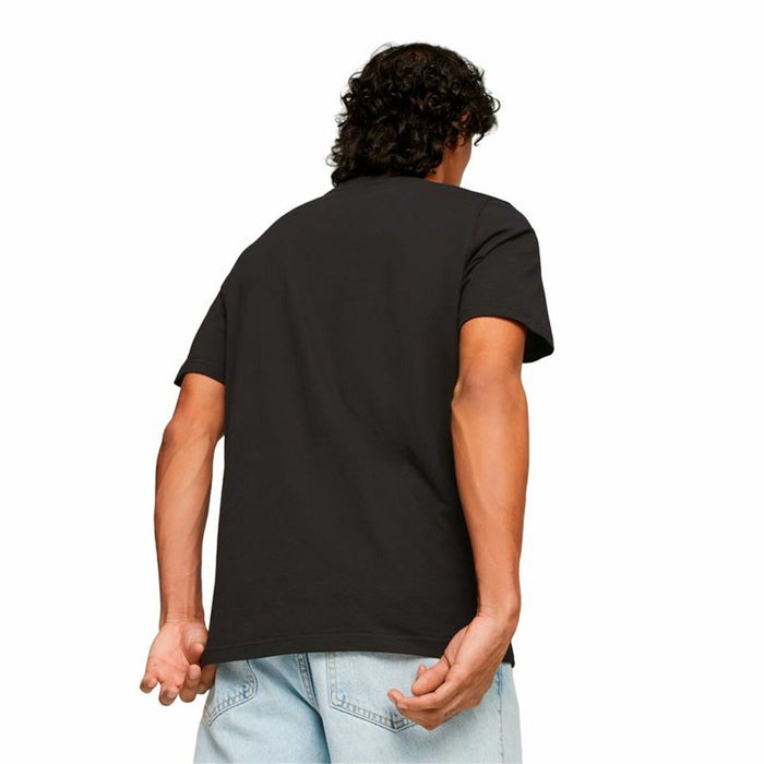Tricou cu Mânecă Scurtă Bărbați Puma Ferrari Race Tonal B Negru
