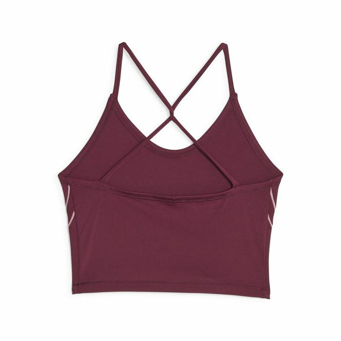 Tricou cu Bretele Damă Puma Studio Ultrabare Cro Maro