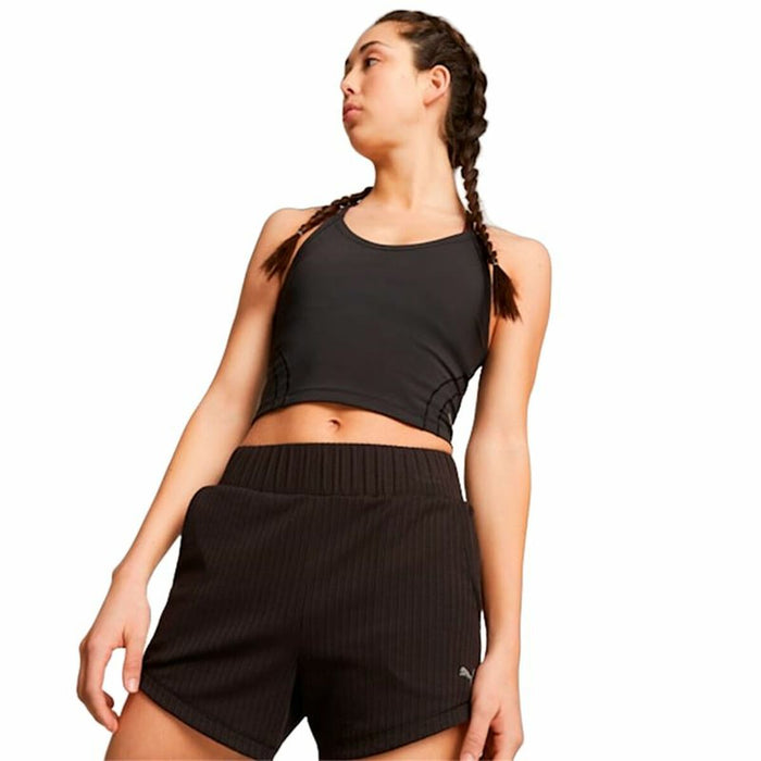 Tricou cu Bretele Damă Puma Studio Ultrabare Cro Negru