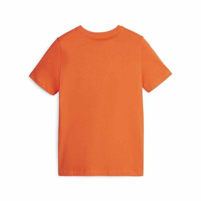 Tricou cu Mânecă Scurtă pentru Copii Puma Ess+ Futureverse Portocaliu