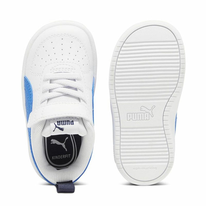 Adidași pentru Copii Puma Rickie+ Albastru Alb