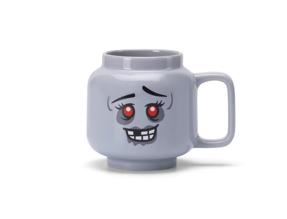 Cană LEGO, cap de minifigurină Zombie, ceramică, 530 ml