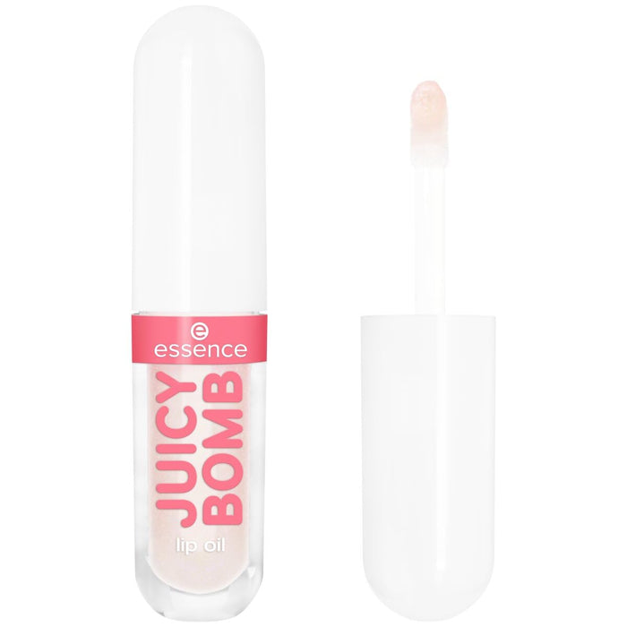 Set 5 uleiuri de buze, essence Juicy Bomb, 5 buc., finish lucios, vegane