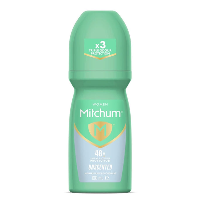 Antiperspirant roll-on Mitchum Unperfumed, fără parfum, 100 ml