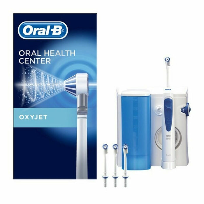 Irigator Dentar Oral-B OxyJet 0,6 L Alb Albastru/Alb
