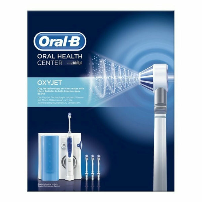 Irigator Dentar Oral-B OxyJet 0,6 L Alb Albastru/Alb