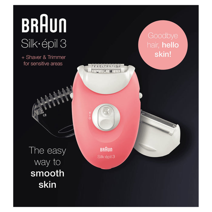 Epilator Electric Braun Silk-épil 3
