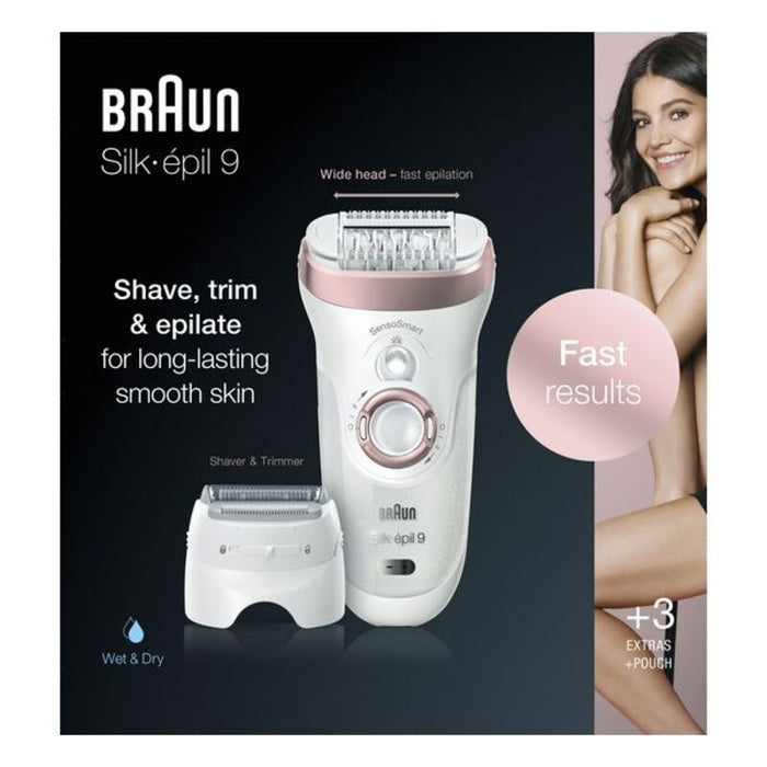 Epilator Electric Braun Silk-épil 9 9-720