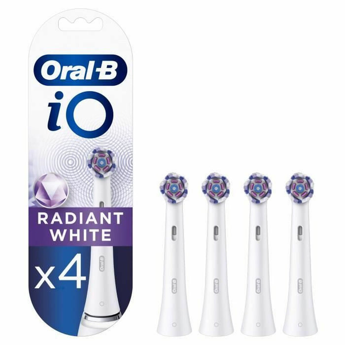 Cap de Schimb Oral-B iO Alb Negru 4 Unități