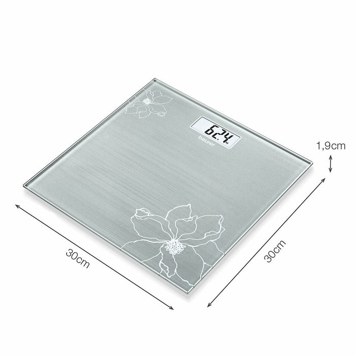 Cântar Digital de Baie Beurer GS10 Sticlă
