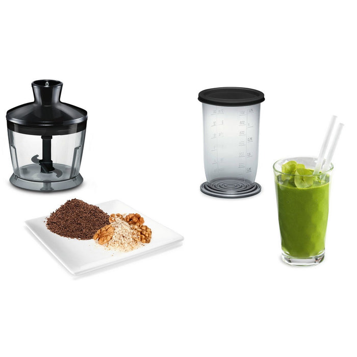 Set Blender vertical BOSCH MSM2620B CleverMixx Negru 600 W