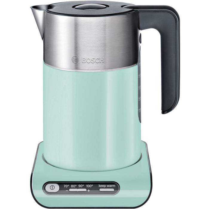 Ceainic BOSCH TWK8612P Oțel inoxidabil Plastic Plastic/Oțel inoxidabil Negru Gri Turquoise 1,5 L