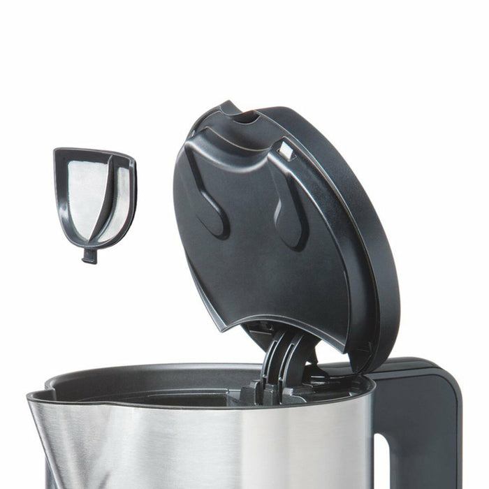 Ceainic BOSCH TWK8612P Oțel inoxidabil Plastic Plastic/Oțel inoxidabil Negru Gri Turquoise 1,5 L