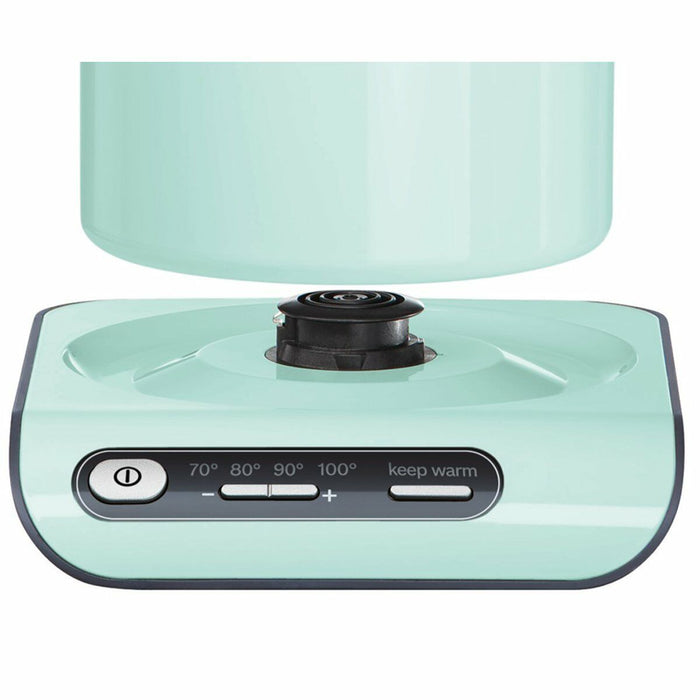 Ceainic BOSCH TWK8612P Oțel inoxidabil Plastic Plastic/Oțel inoxidabil Negru Gri Turquoise 1,5 L