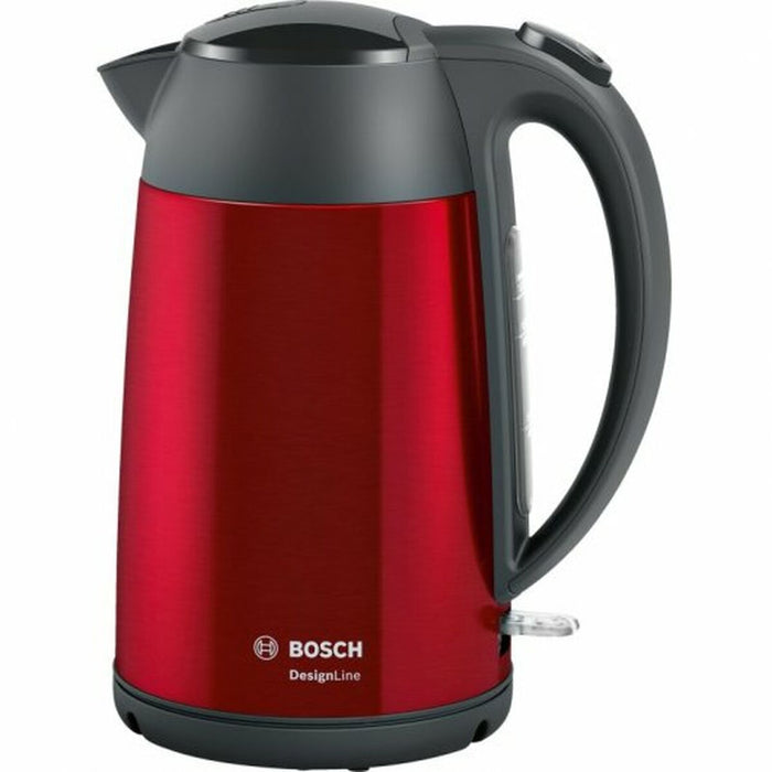 Fierbător BOSCH TWK3P424 Roșu Roșu/Negru Oțel inoxidabil 2400 W 1,7 L