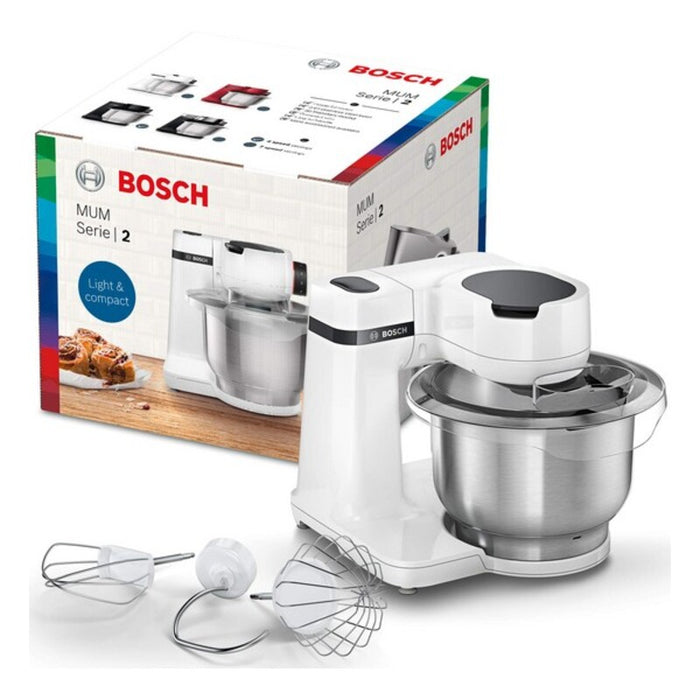 Robot de Bucătărie BOSCH MUMS2EW00 Alb Negru Argintiu 900 W