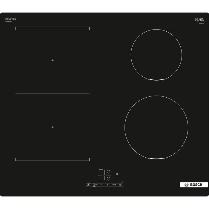Plită vitroceramică BOSCH PKF611BB8E 6600W 60 cm