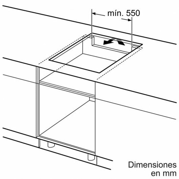 Plită cu Inducție BOSCH PUJ631BB5E 60 cm 4600 W