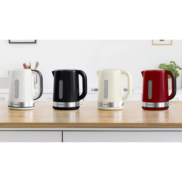 Fierbător BOSCH TWK6A514 Roșu Gri plástico,acero inoxidable 2200 W 1,7 L