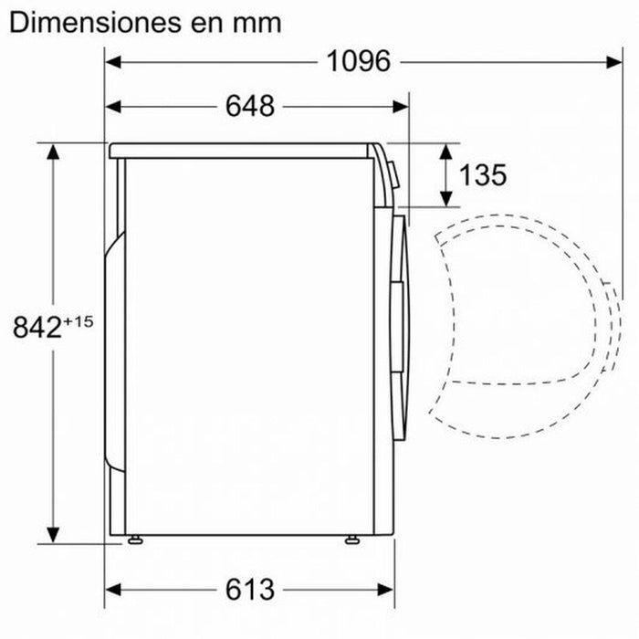 Uscător de condens Balay 3SB391BR 800 W 9 kg