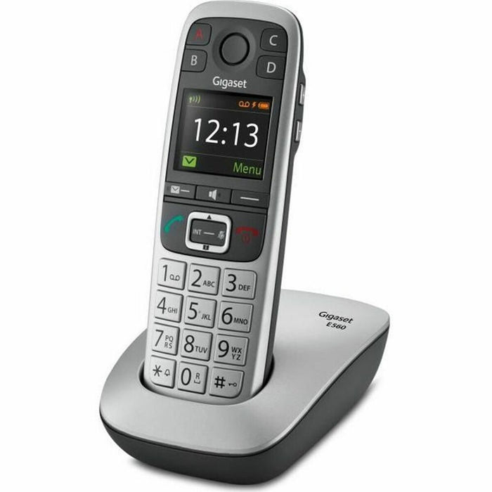 Telefon fără Fir Gigaset E560 Negru/Argintiu Argintiu