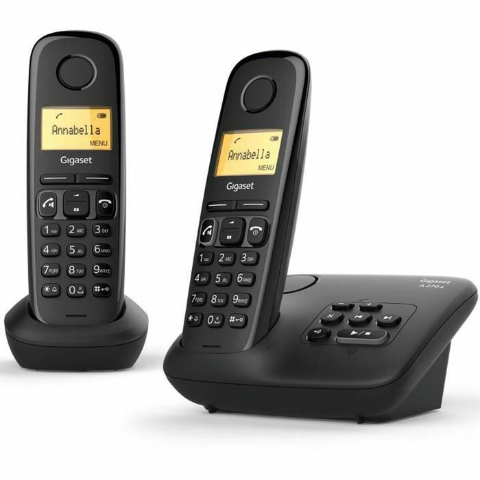 Telefon fără Fir Gigaset A270 A Negru