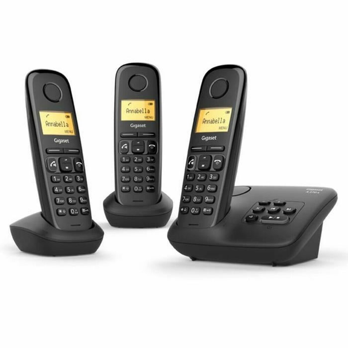 Telefon fără Fir Gigaset A270 A Trio Negru