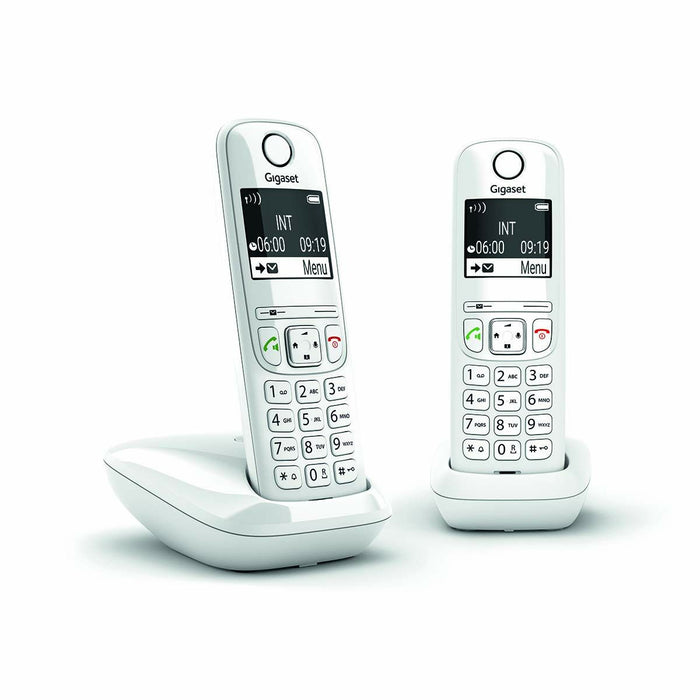 Telefon fără Fir Gigaset AS690 Duo Alb
