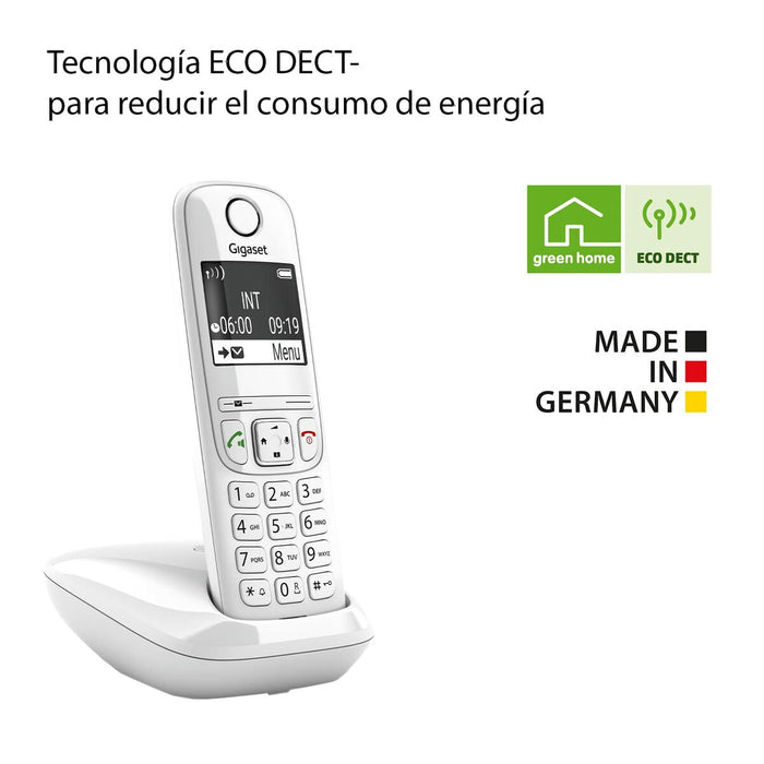 Telefon fără Fir Gigaset AS690 Alb