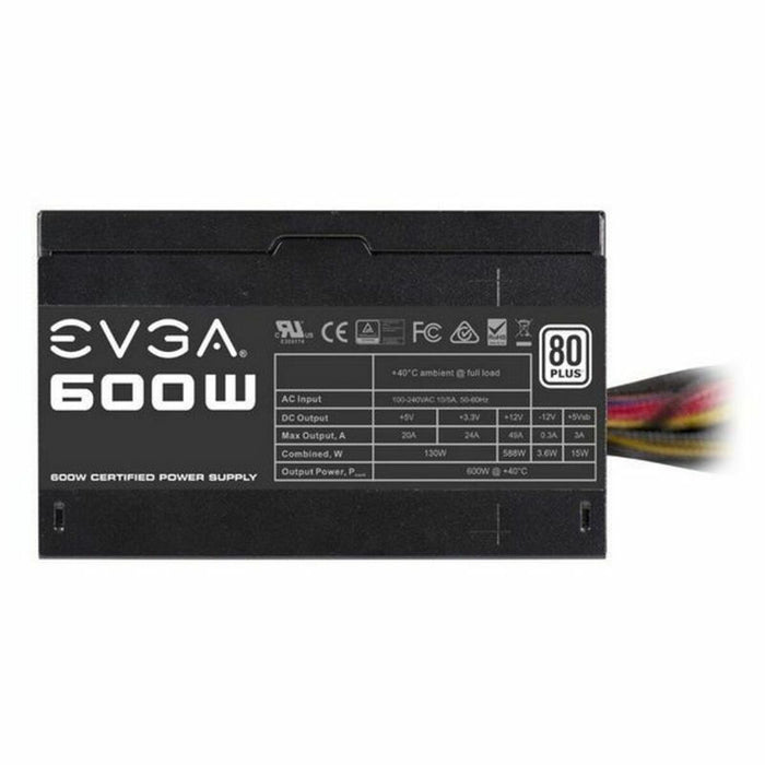 Sursă de Alimentare Evga 600W 600W W1 ATX 600 W 130 W RoHS