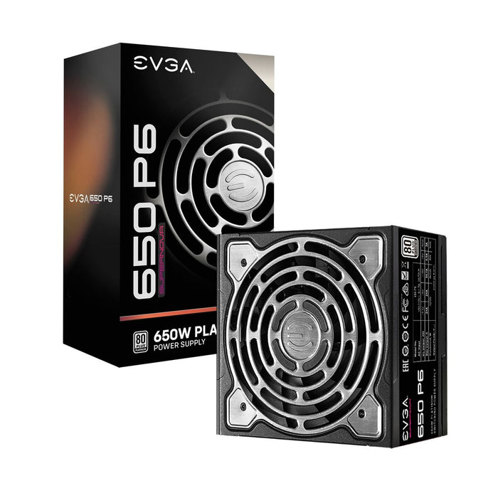 Sursă de Alimentare Evga Supernova 650 P6 Negru 650 W Modular