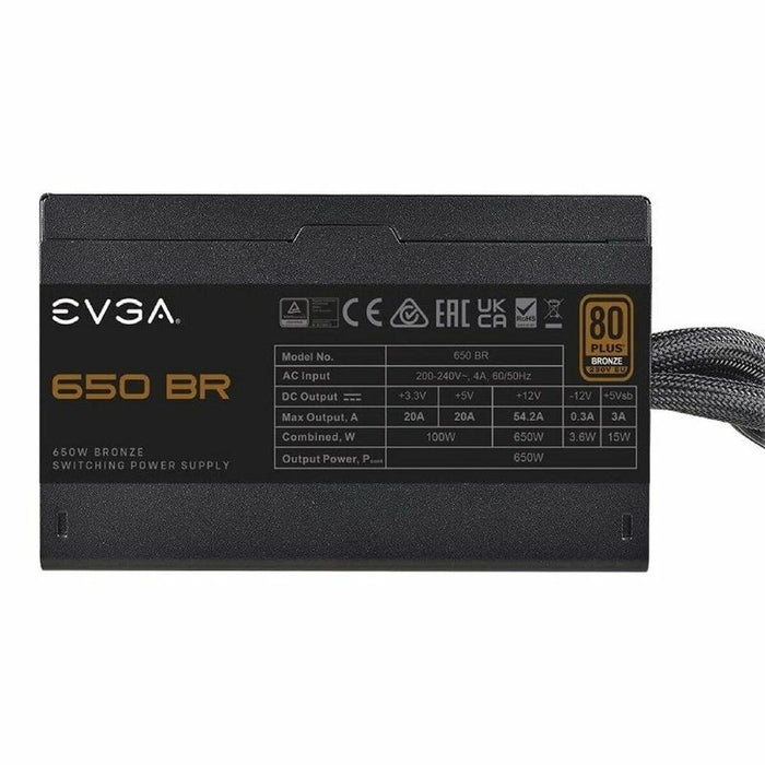 Sursă de Alimentare Evga 100-BR-0650-K2 ATX 650 W 80 Plus Bronze