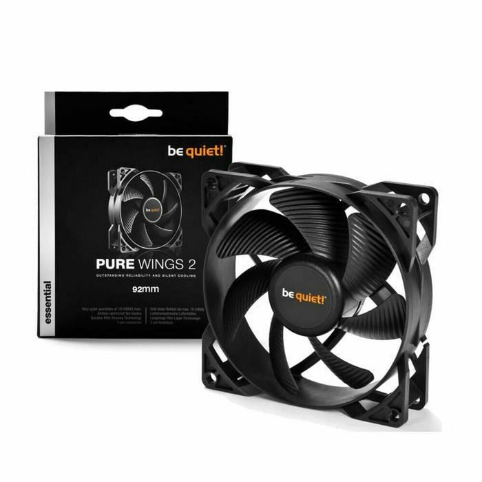 Ventilator pentru laptop Be Quiet! PURE WINGS 2, 92mm Ø 9,2 cm