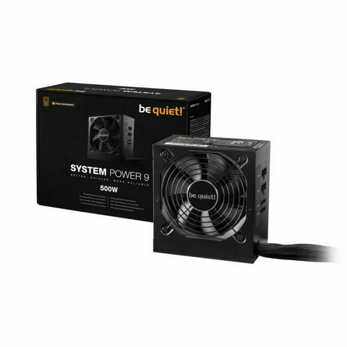 Sursă de Alimentare Be Quiet! BN301 ATX 500 W 110 W 80 Plus Bronze