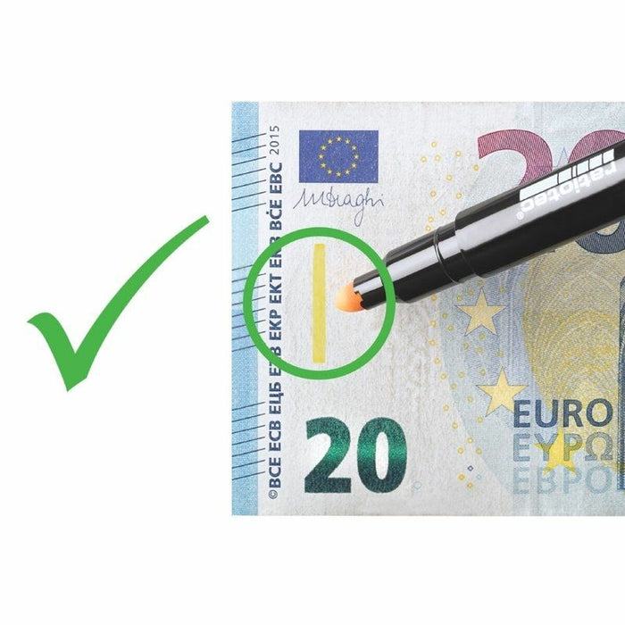 Detector de Bancnote False Ratiotec RP 50 Negru