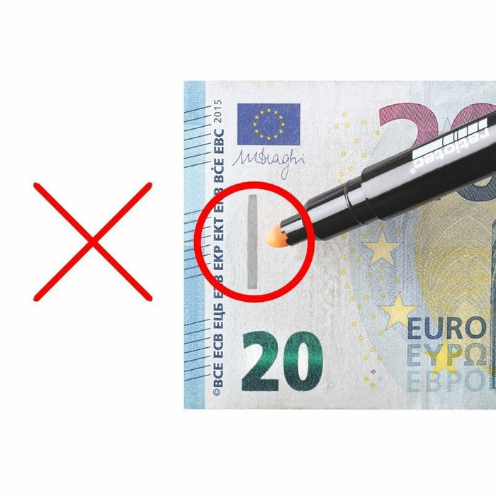 Detector de Bancnote False Ratiotec RP 50 Negru