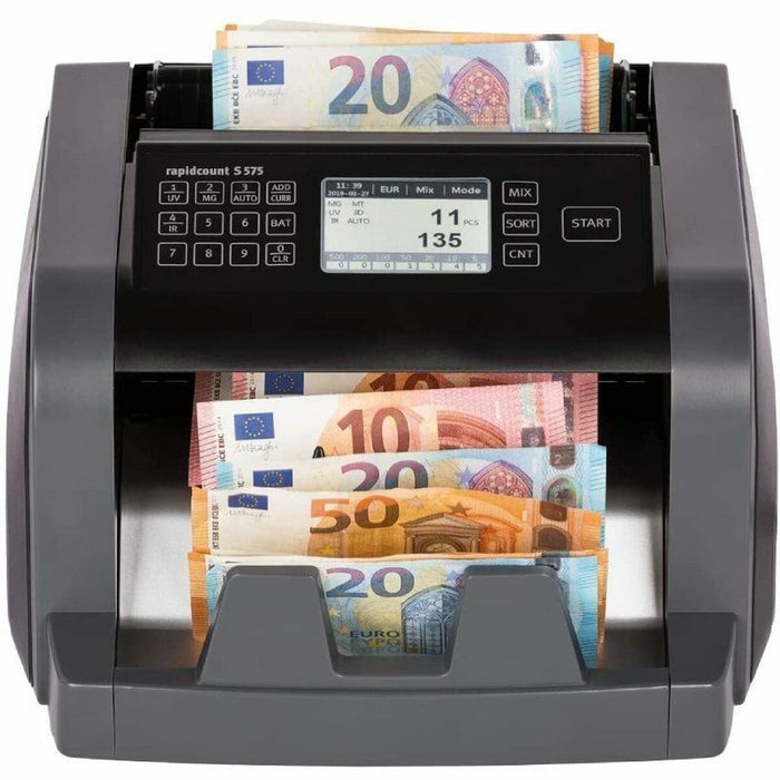 Contor de bancnote Ratiotec S 575 Negru