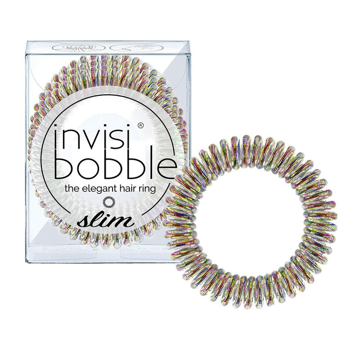 Elastic de păr Invisibobble Slim Pretty dark