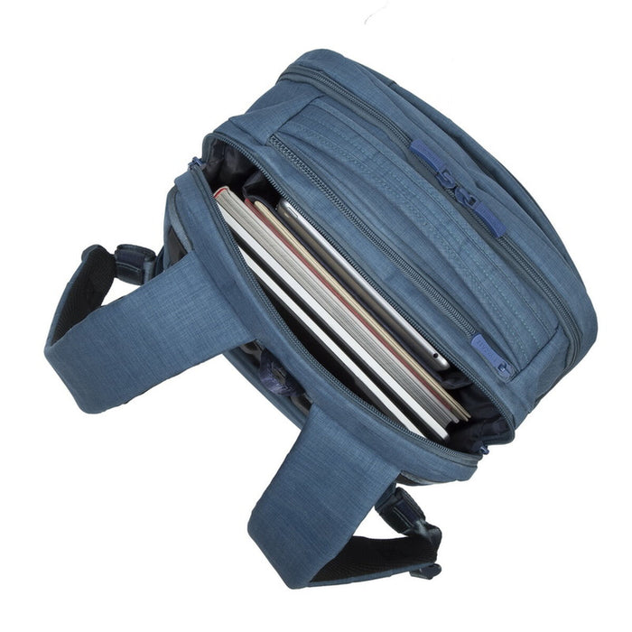 Servietă pentru Laptop Rivacase Biscayne Albastru 17,3" 17"