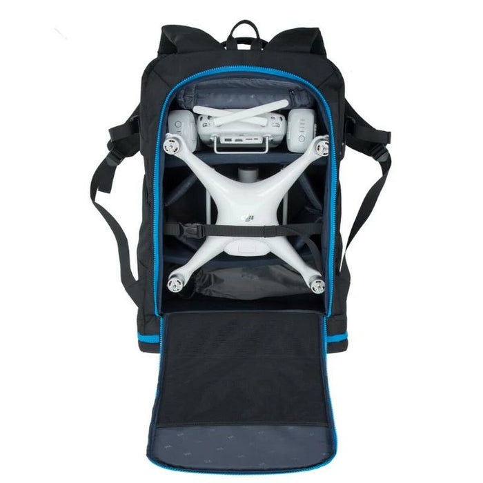 Servietă pentru Laptop Rivacase Borneo XL Negru/Albastru 16"