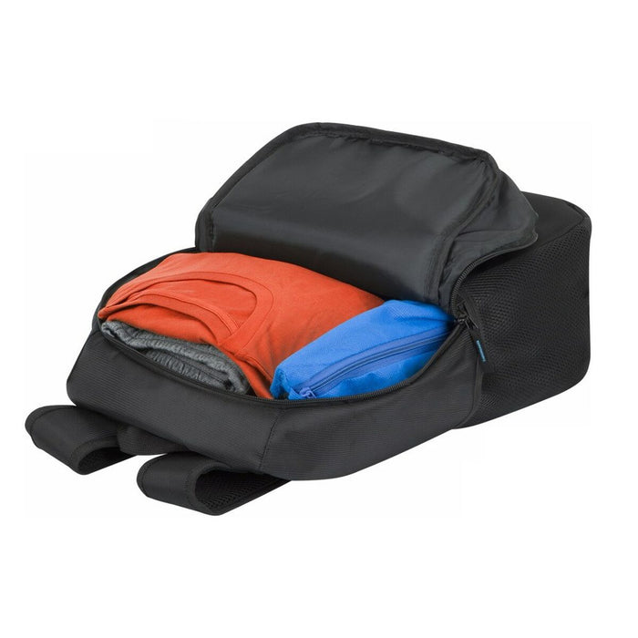 Rucsac pentru Laptop Rivacase Regent 8069 Negru Cyan Monocrom