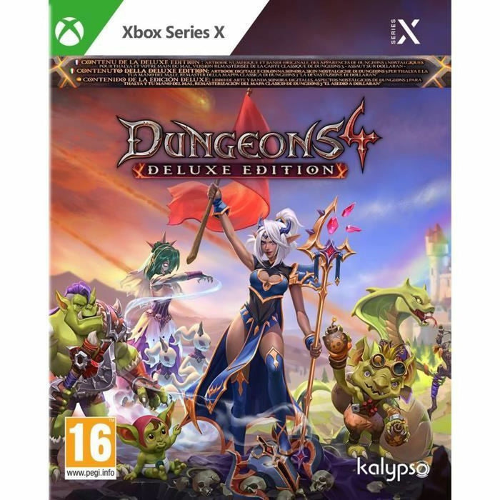 Joc video Xbox One / Series X Microids Dungeons 4 Deluxe edition (FR)