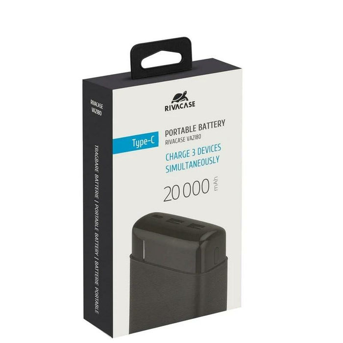 Powerbank Rivacase VA2180 Negru 20000 mAh