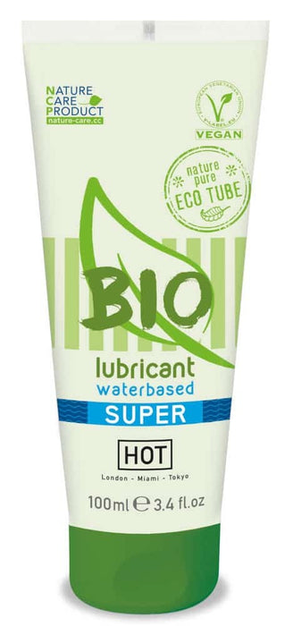 Lubrifiant pe bază de apă, Hot Superglide Bio, 100 ml