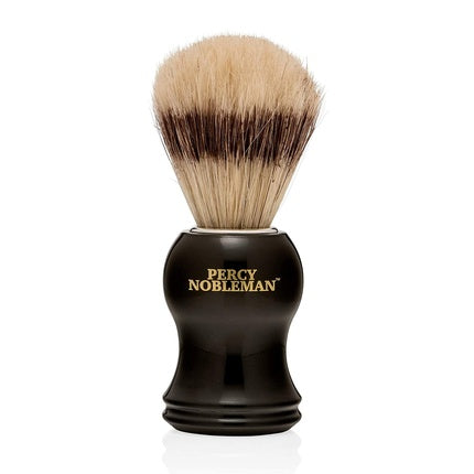 Pensulă de bărbierit Percy Nobleman, model clasic, negru