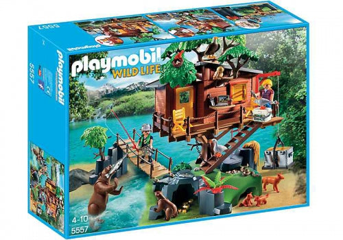 Set de joacă Playmobil Wild Life, Căsuță în copac, 4-10 ani