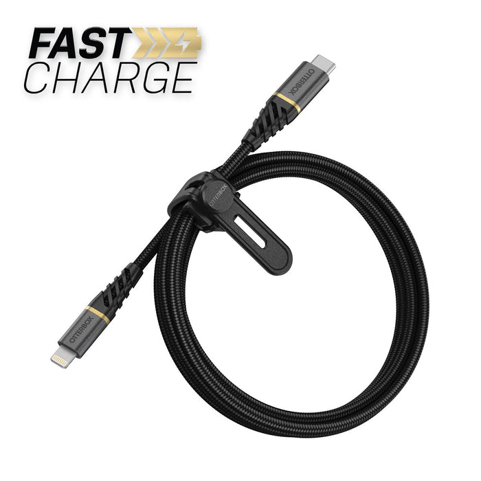 Cablu USB-C la Lightning Otterbox 78-52654 Negru 1 m